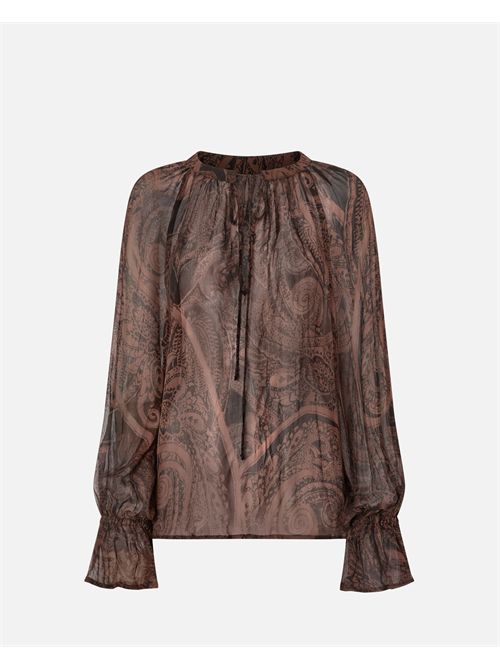 Blusa con stampa cachemire Pinko PINKO | 106765-A389-ZL1