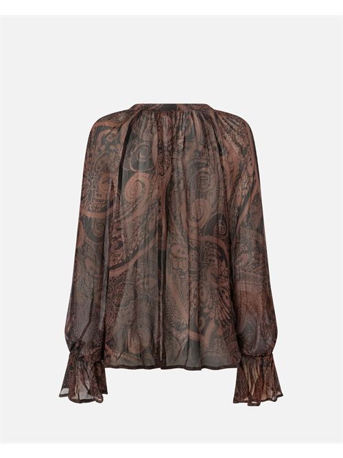 Blusa con stampa cachemire Pinko PINKO | 106765-A389-ZL1