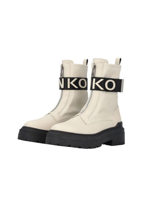 Stivali platform con logo lettering Mia 13 Pinko PINKO | SD0219-P061DY7