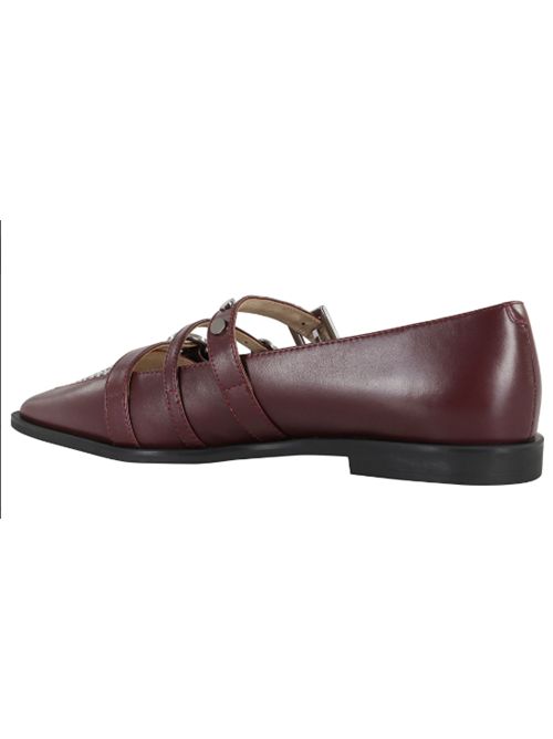 Ballerina a punta in pelle con borchie Zulema 02 Pinko PINKO | SD0371-P001P61