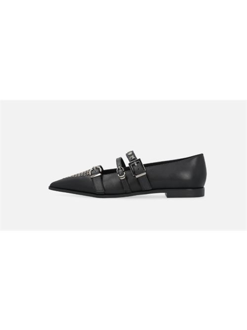 Ballerina a punta in pelle con borchie Zulema 02 Pinko PINKO | SD0371-P001Z99
