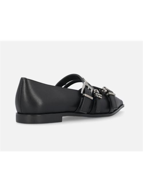 Ballerina a punta in pelle con borchie Zulema 02 Pinko PINKO | SD0371-P001Z99
