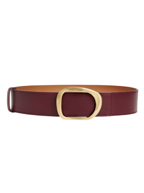 Cintura in pelle con fibbia dorata Twinset TWINSET | 252TA402012675