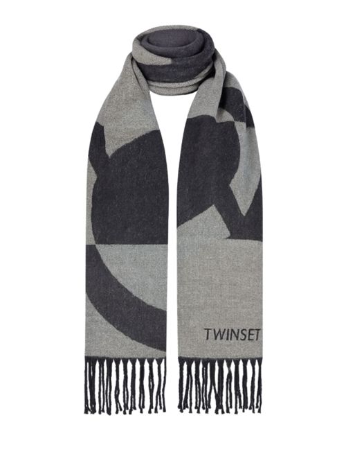 Stola con motivo grafico a contrasto Twinset TWINSET | 252TA417012609
