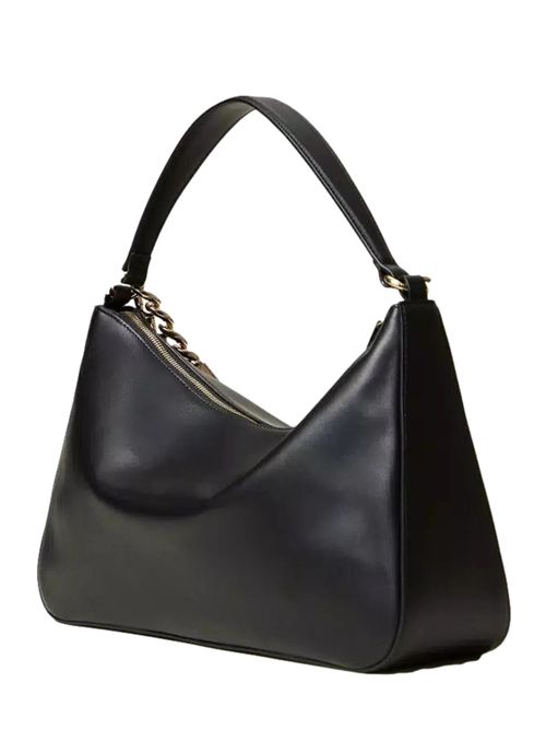 TRACOLLA GRANDE IN PELLE C/MANICO IN CATENA LOGO TWINSET TWINSET | 999TB701012695