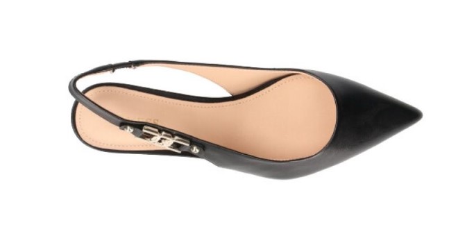GUESS Macre2/Sandalo Sandali Donna In Pelle Con Tacco E Cinturino Alla Caviglia, Punta Quadrata